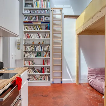 Hostnfly - Mezzanine Design Studio Near Buttes-chaumont * Paris