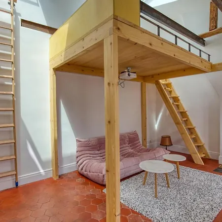 Hostnfly - Mezzanine Design Studio Near Buttes-chaumont * Paris